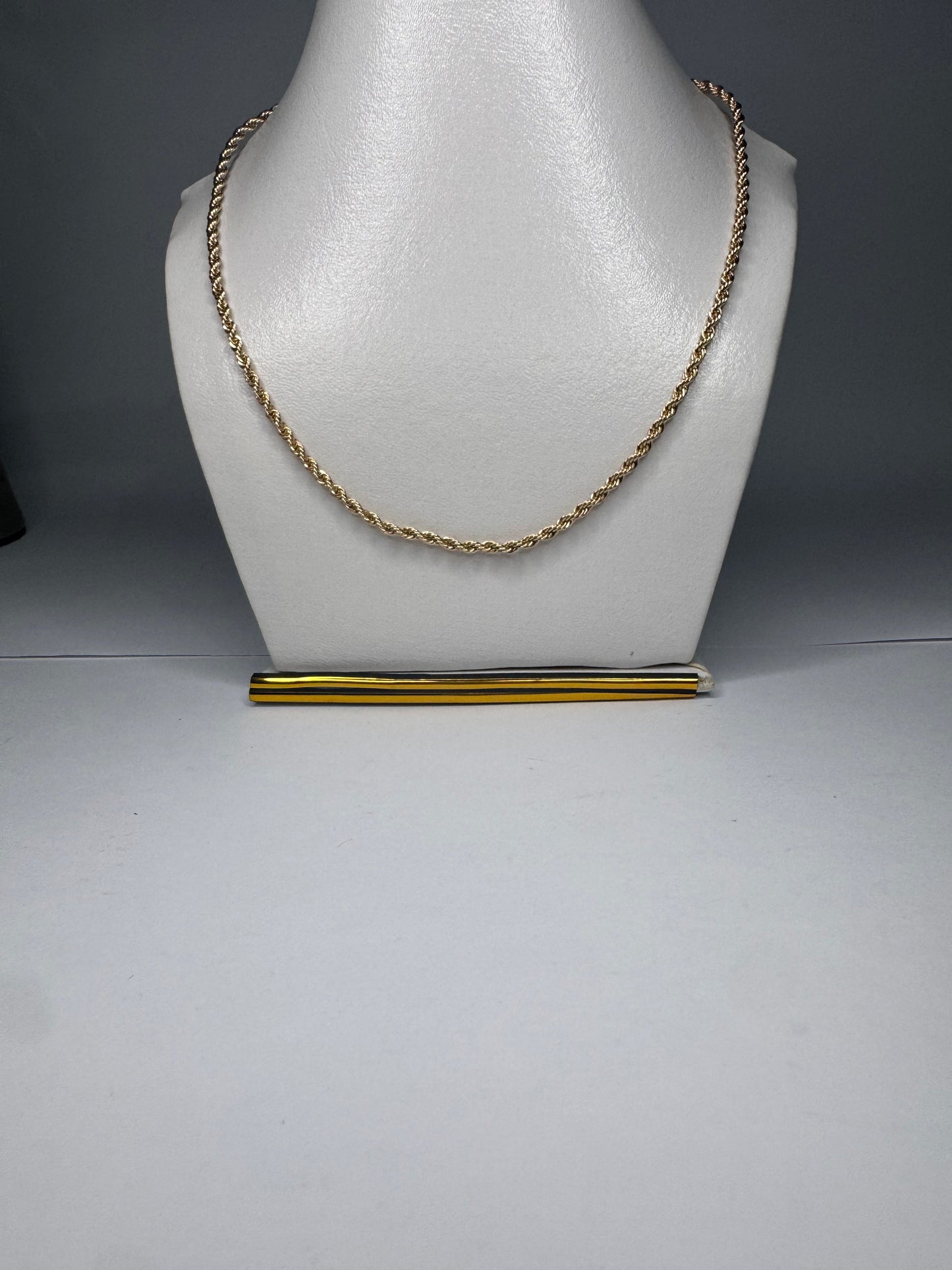 Gold Rope chain-Stainless Steel