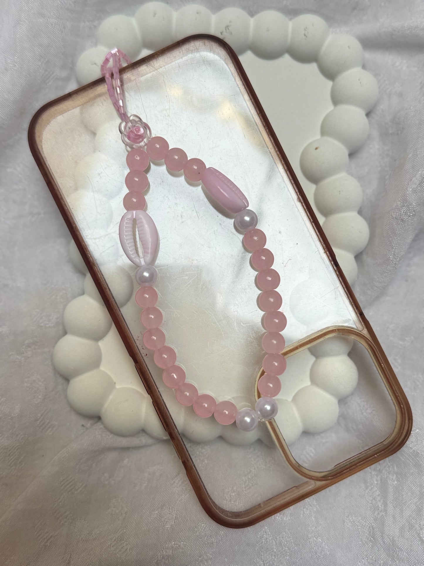 Sea Shell mobile charm - Handmade