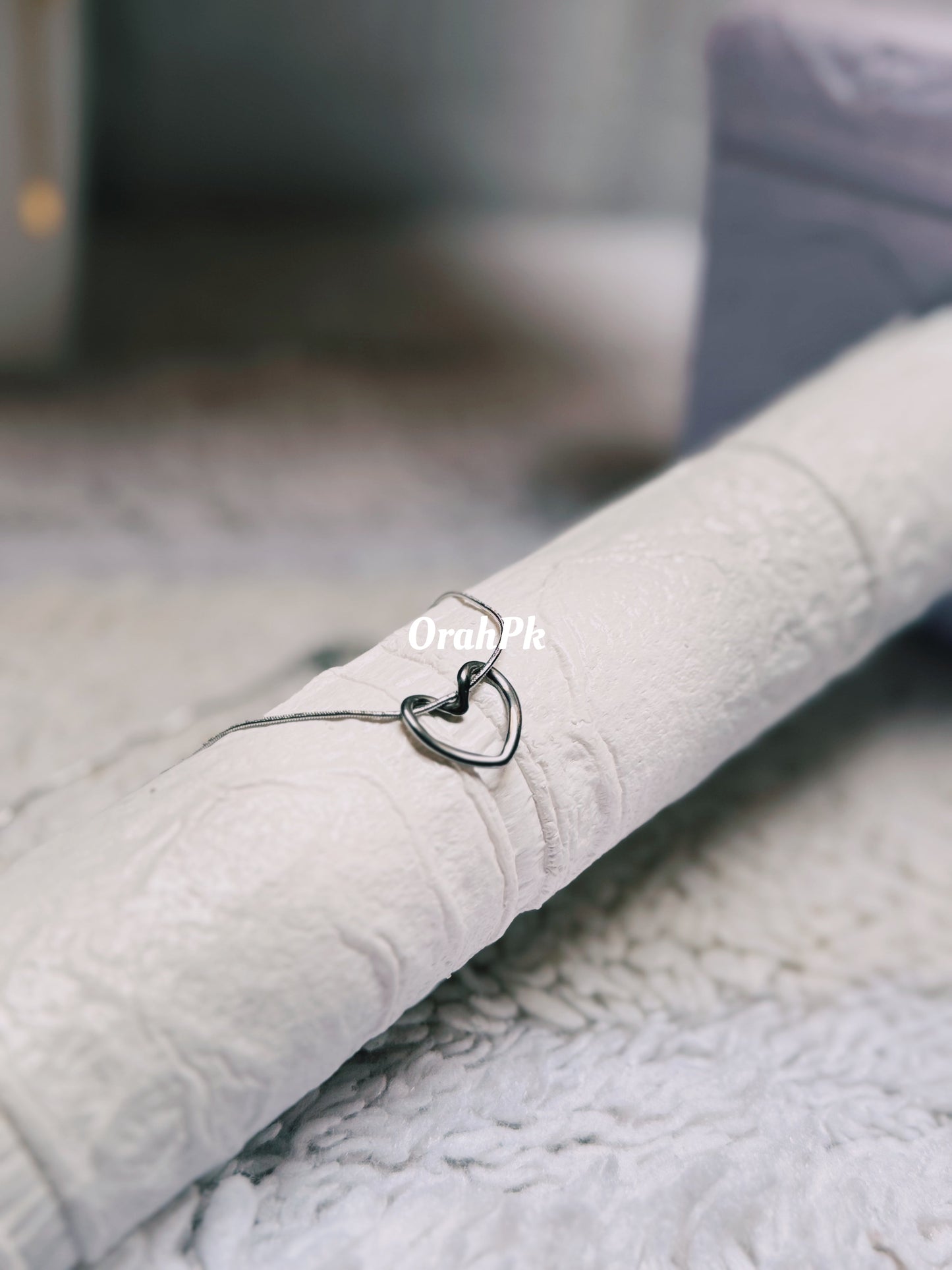 Silver Heart Pendant-Stainless Steel