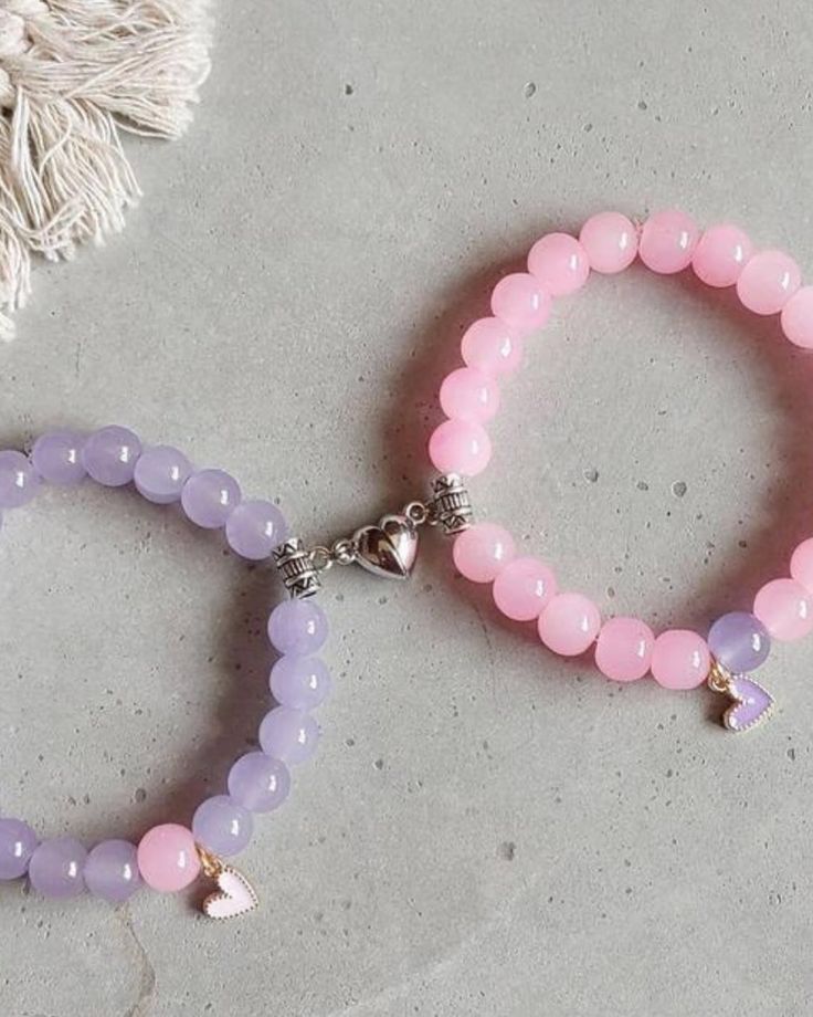 Magnetic Heart Couple Bracelet